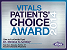 Vital Patient Choice Award - Breast Cancer Texas